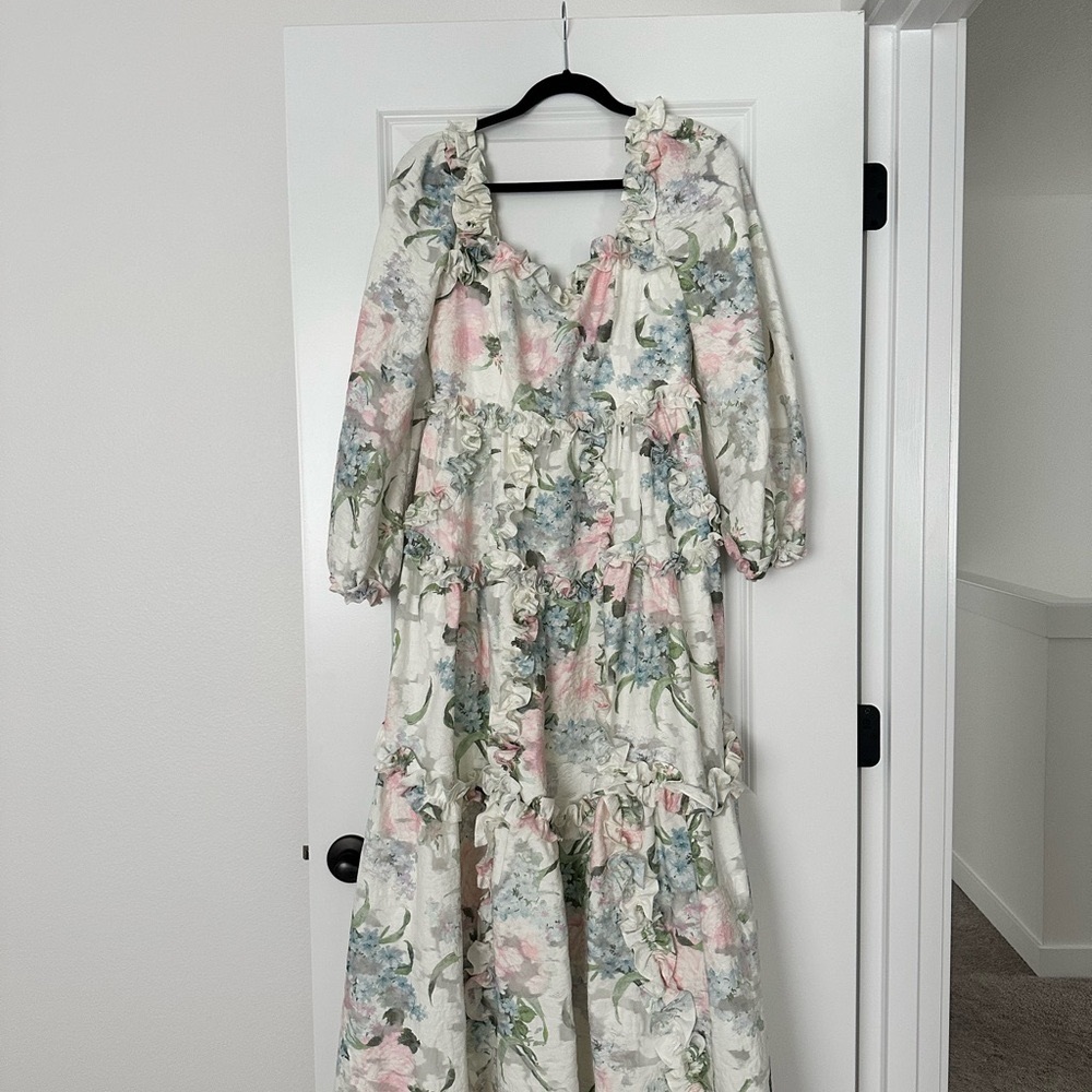 Needle and thread maxi dress